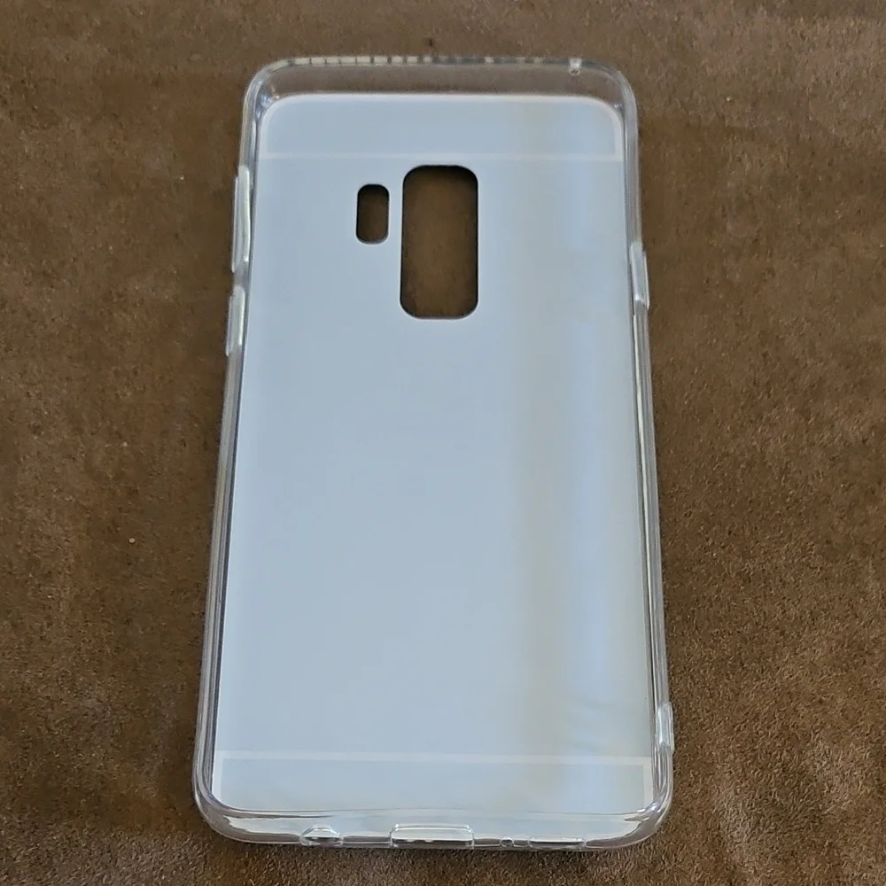 Samsung Silver Mirror Case with Ring Holder
